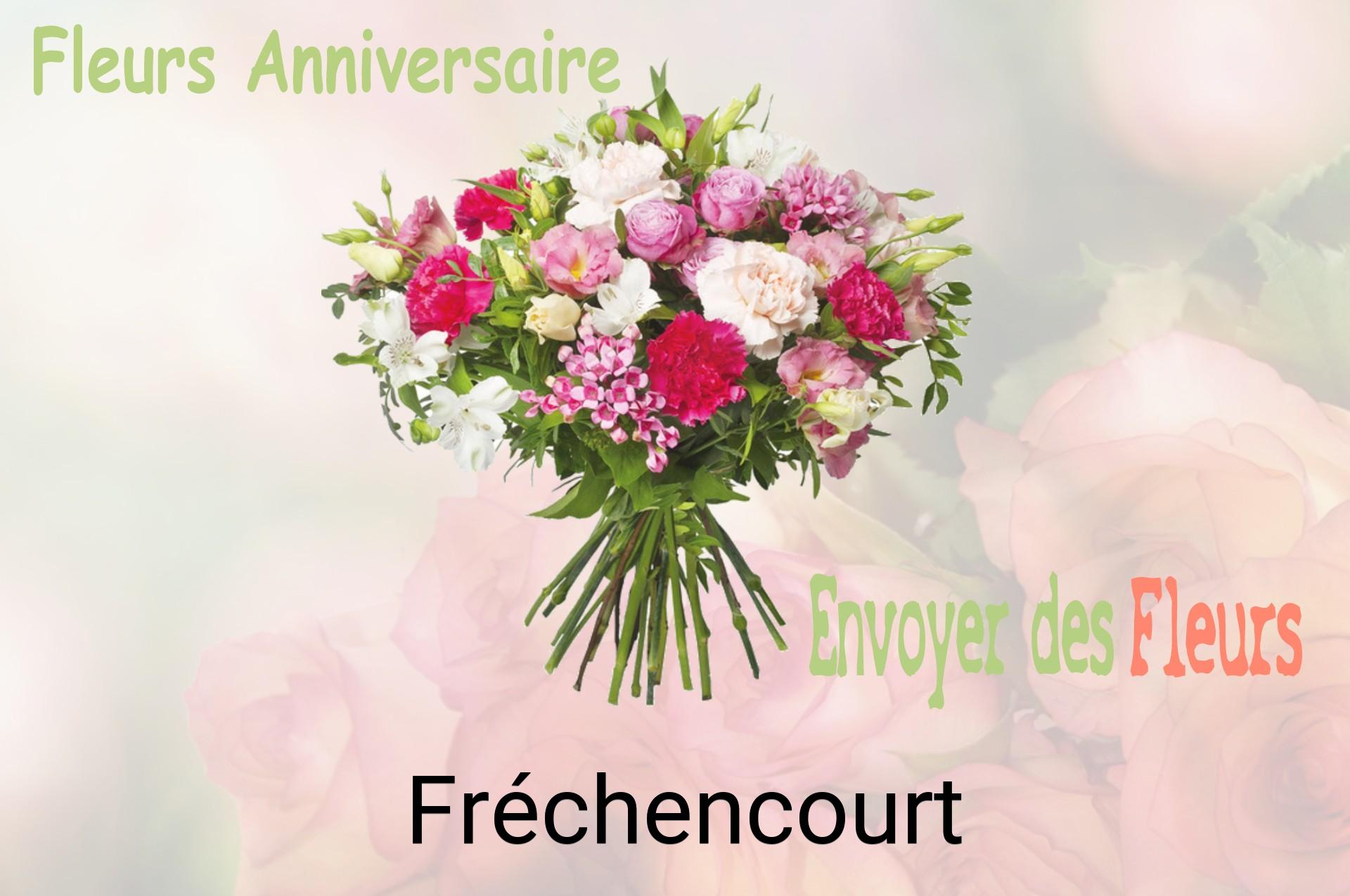 Bouquet de fleurs d’anniversaire livré à Fréchencourt